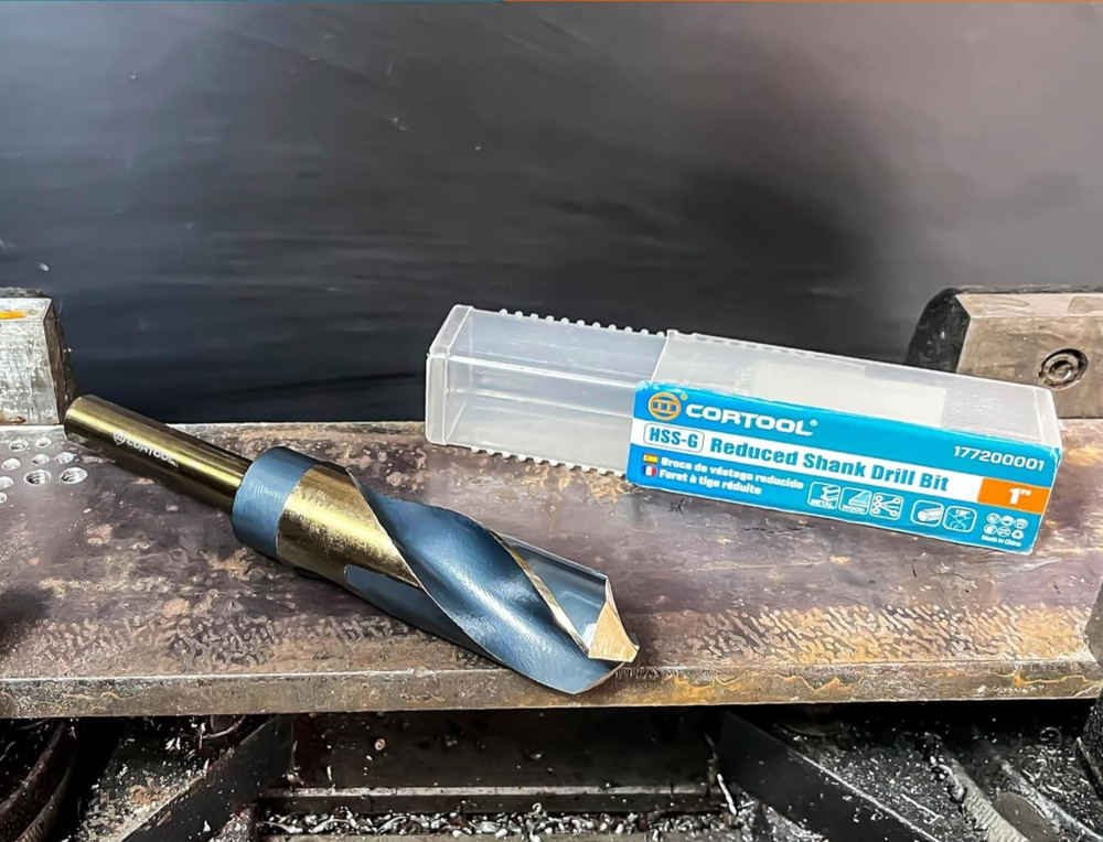 3/4 Inch Drill Bit Reduced Shank High Speed Steel 3/4 Drill Bit for Metal Steel