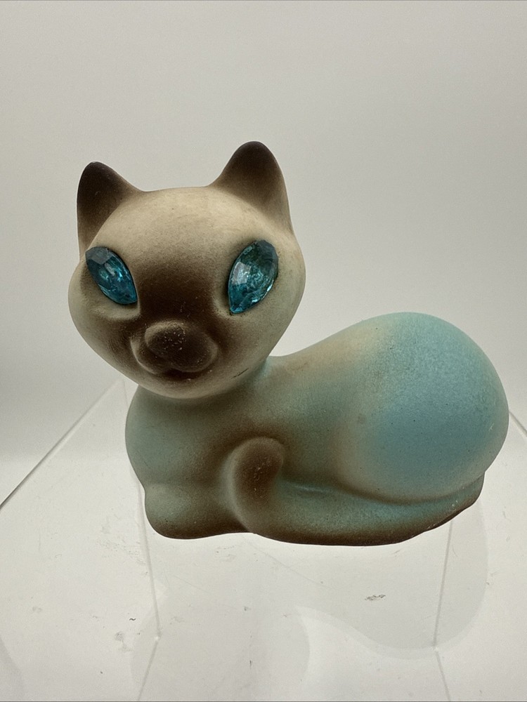 RETRO 50’s Roselane Sparkler Siamese California Pottery Art Figurine #105 Read