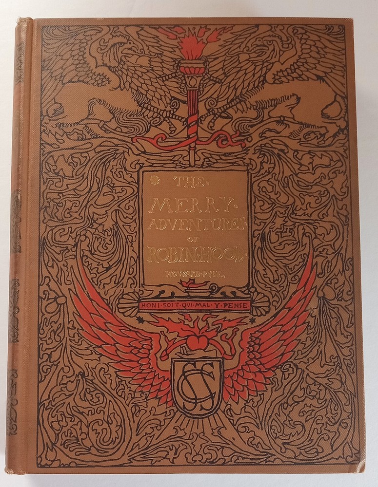 Reduced! The MERRY ADVENTURES of ROBIN HOOD By Howard Pyle, 1916 FINE++
