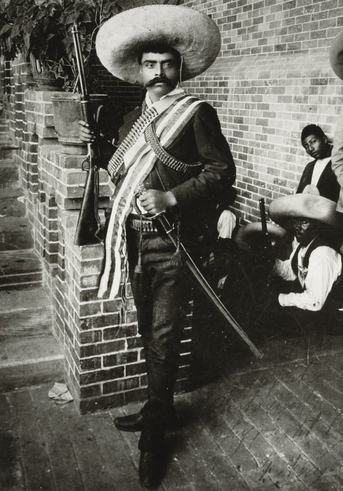 Vintage Emiliano Zapata Poster 24x36 Inch Mexican Revolution History Art