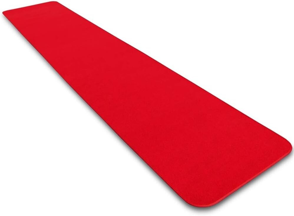3ft x 15ft Red Carpet Aisle Runner for Housewarming Events