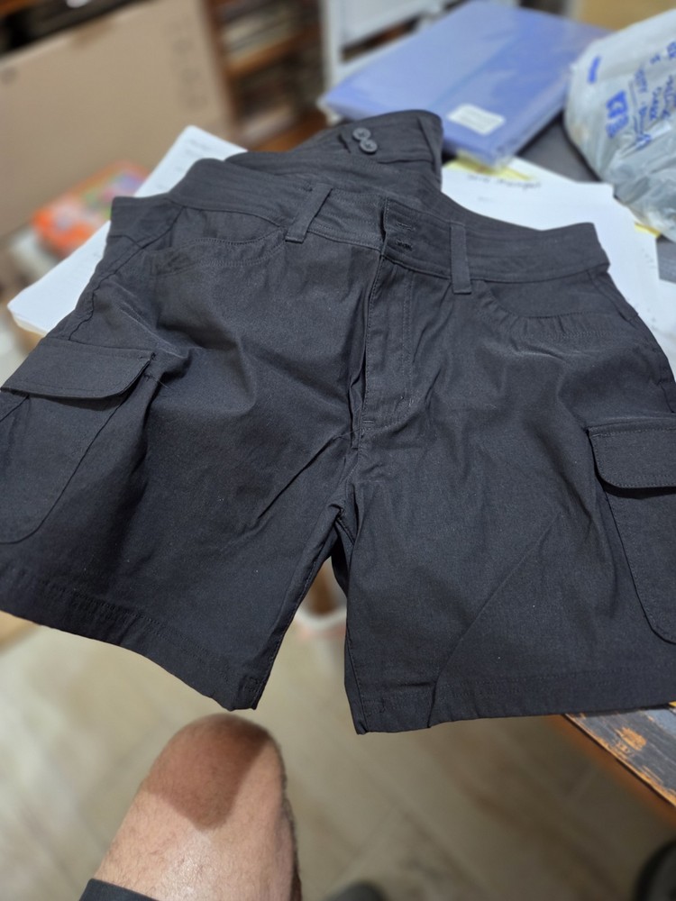 2 Pair Women's Eddie Bauer Black Lightweight Hiker Shorts Size 10 MSRP $65.00