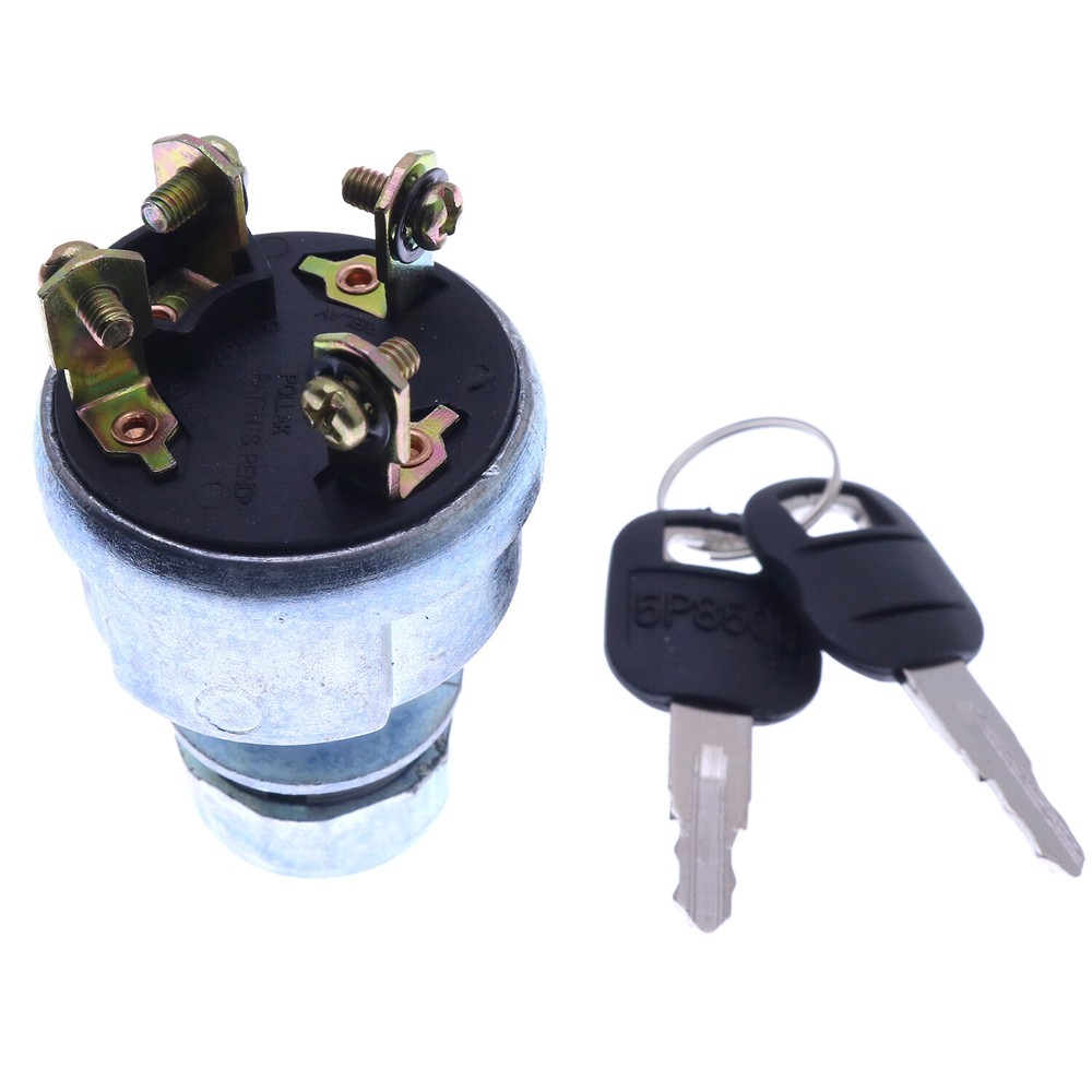 New Ignition Starter Switch W 2 Keys For Caterpillar 950G 970F 926E 950F II 962G