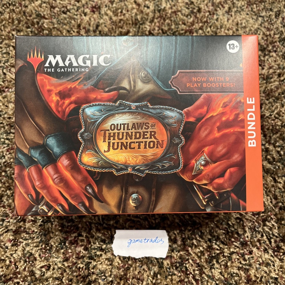 Sealed New Magic the Gathering MTG  Outlaws of Thunder Junction OTJ Bundle Box