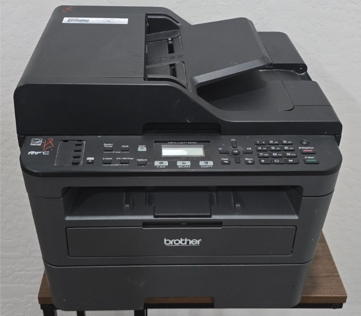 Brother MFC-L2750DW Wireless Monochrome Laser All-in-One  Test w/ Toner and Drum