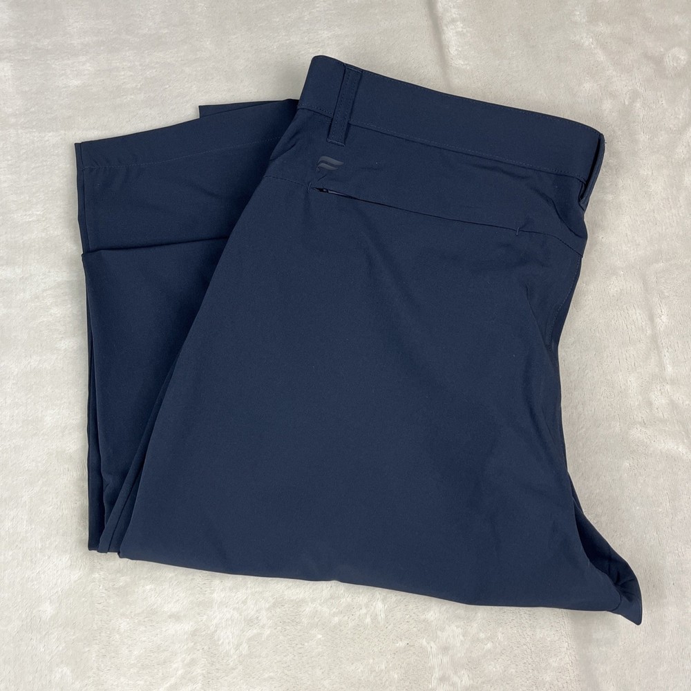 Fabletics The Only Pant Men's 34x34 Navy Blue Performance Stretch Golf Chino