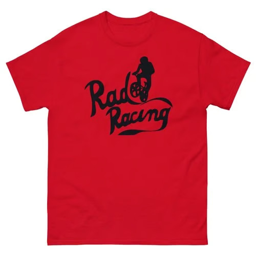 Rad Racing 80s Retro Graphic T Shirt Unisex classic tee