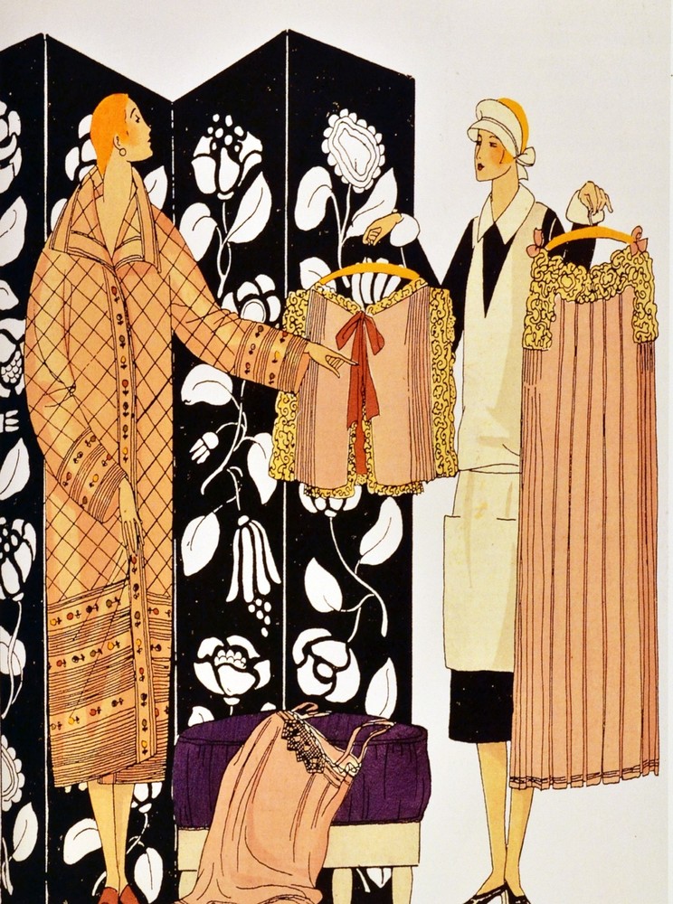 Decoration poster.Interior design Art.Deco fashion.Fitting room.6349