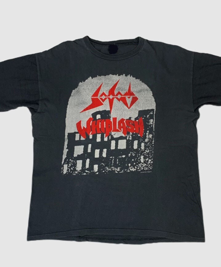 Sodom Whiplash Sodomania Thrash Metal Band T-Shirt TE6042