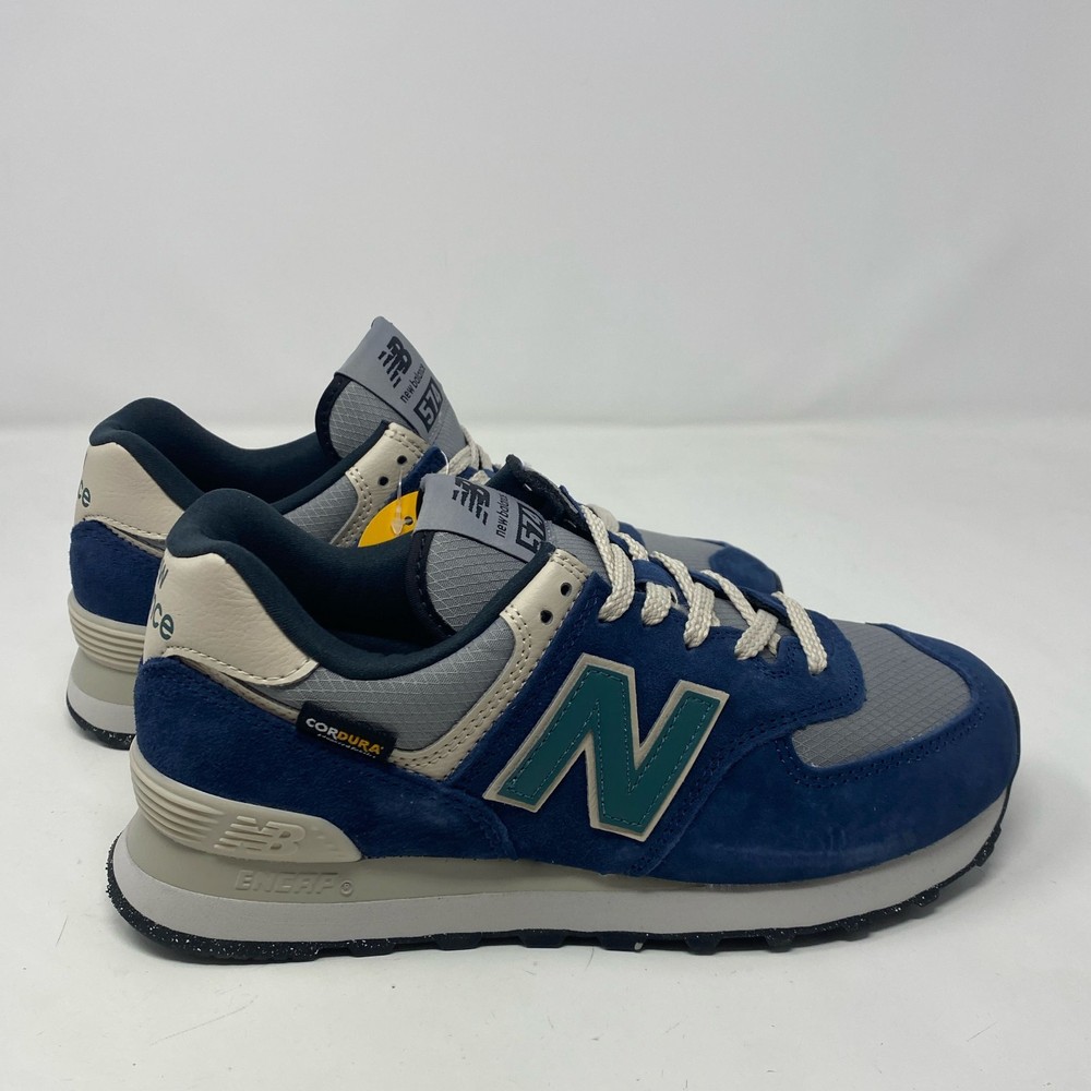 New Balance 574 V2 Cordura NB Navy/Slate Grey/New Spruce 5.5