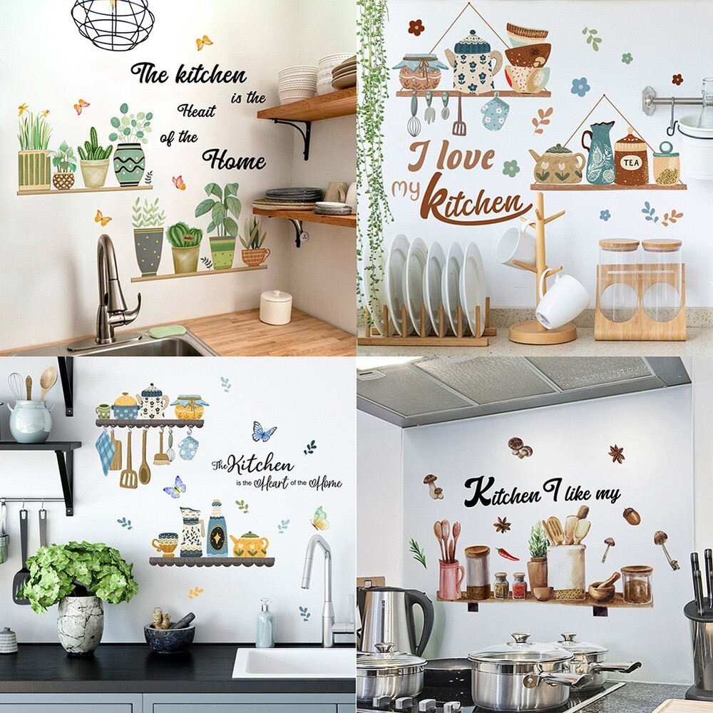 Create a Fresh Atmosphere with Flower Sticker Safe and Waterproof PVC Material