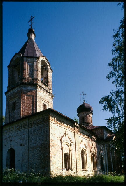 Photo:Church of St. Nicholas,Shelomya,Russia,William Craft Brumfield,1