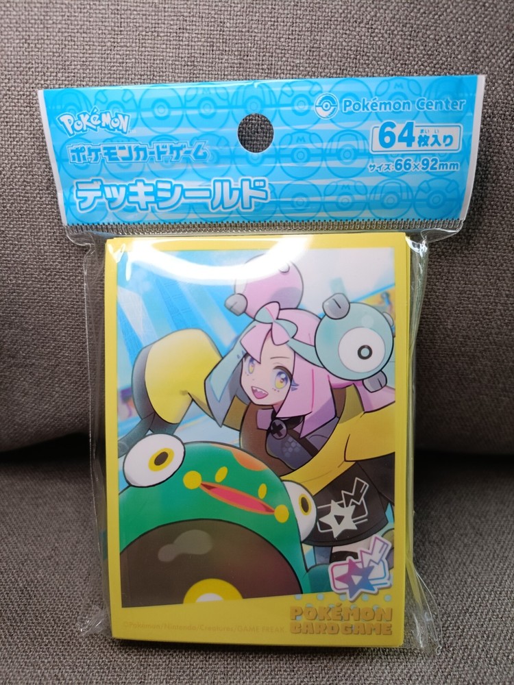 Pokemon Trading Card Game Sleeves (64) - Iono and Bellibolt (Official, Sealed)
