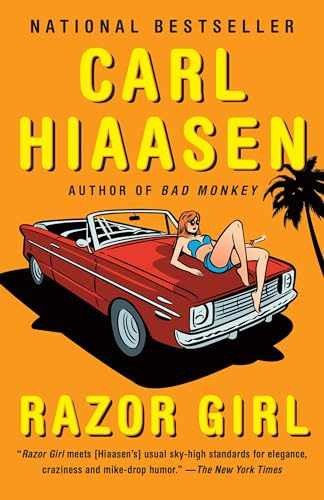Razor Girl: A novel - Paperback, by Hiaasen Carl - Very Good q