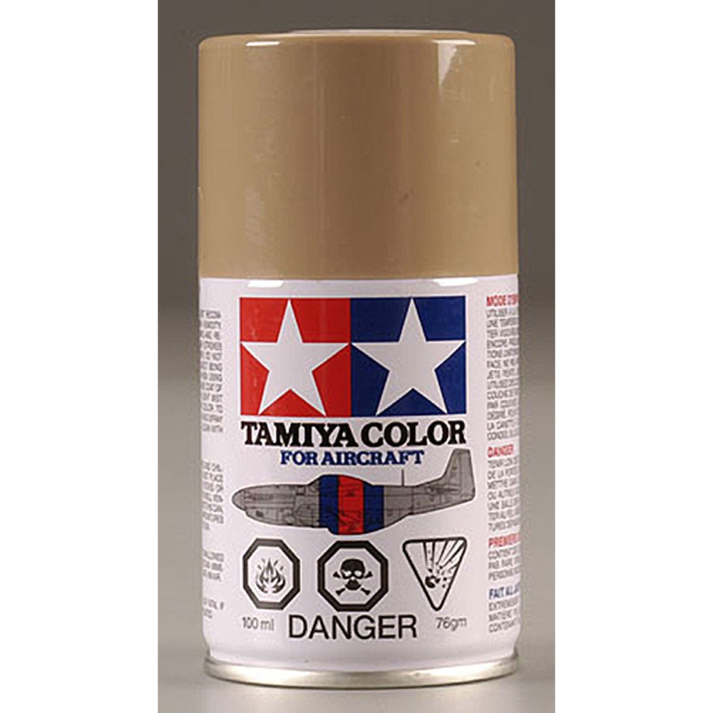 Tamiya America Inc Aircraft Spray AS-15 Tan TAM86515 Lacquer Primers & Paints