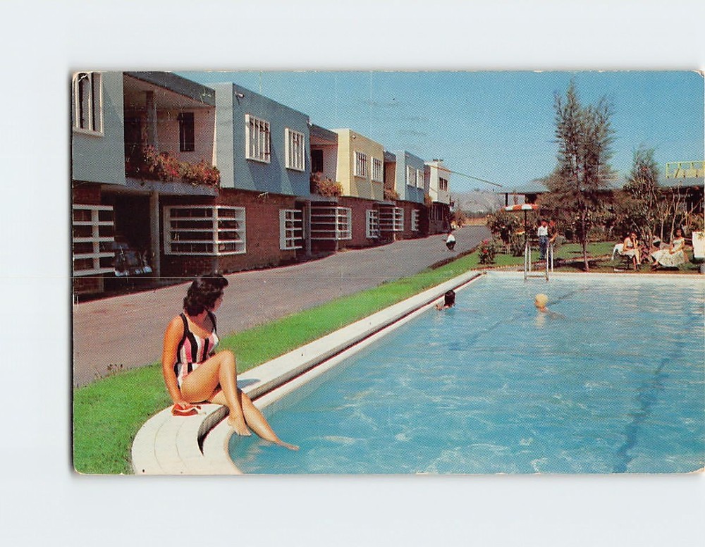 Postcard Bosque Motel Guadalajara Jalisco Mexico