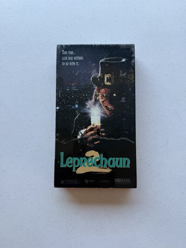 Leprechaun 2 VHS 1995 Warwick Davis Horror Cult Classic