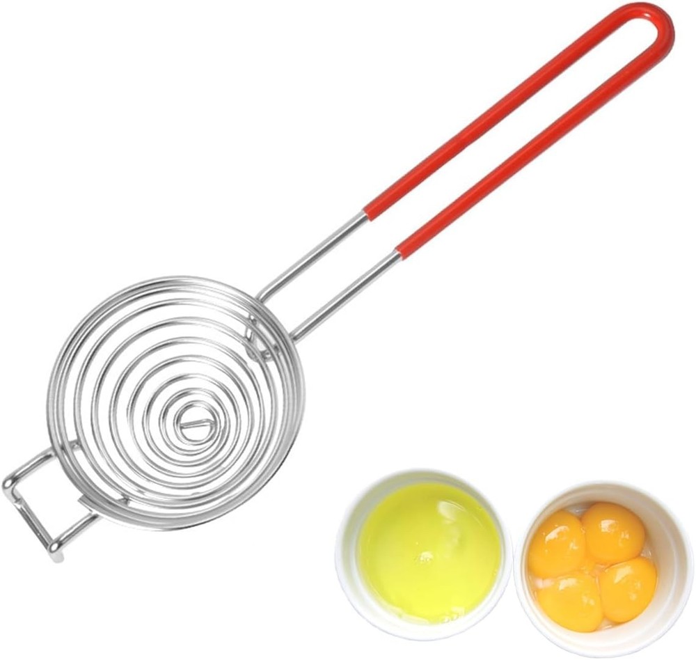 Stainless Steel Egg Separator Yolk White Divider Baking Kitchen Tool