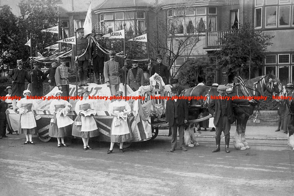 F014578 Italian Flag Day 1916