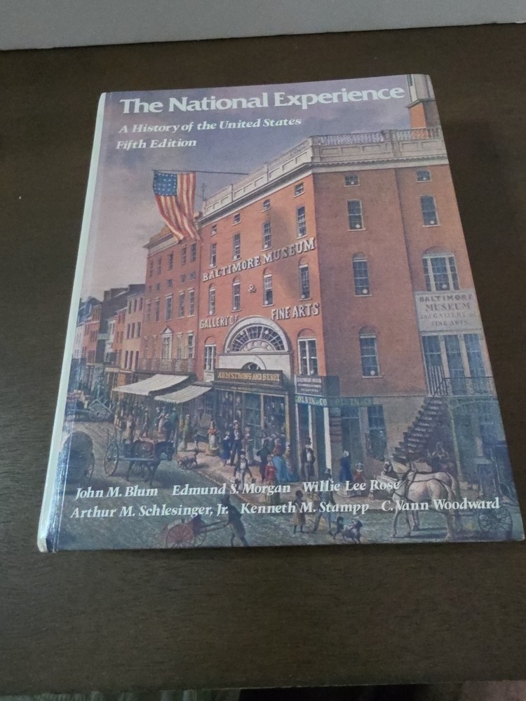 National Experience A History of the United States