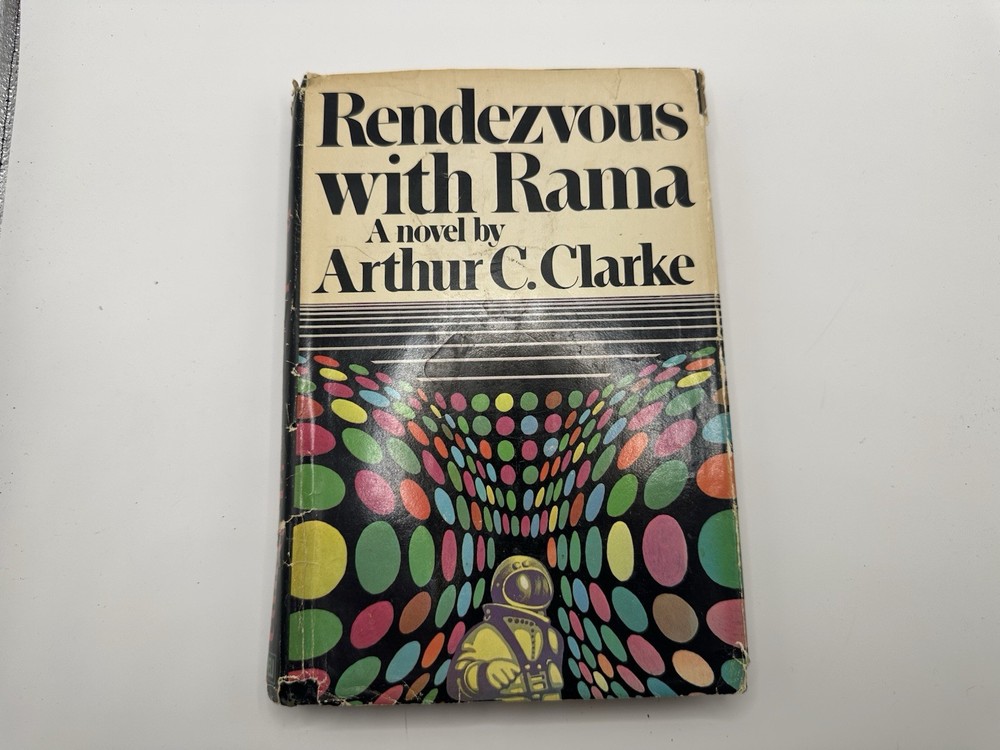 Rendezvous With Rama Arthur C. Clarke 1973 Hardcover Book Club Edition