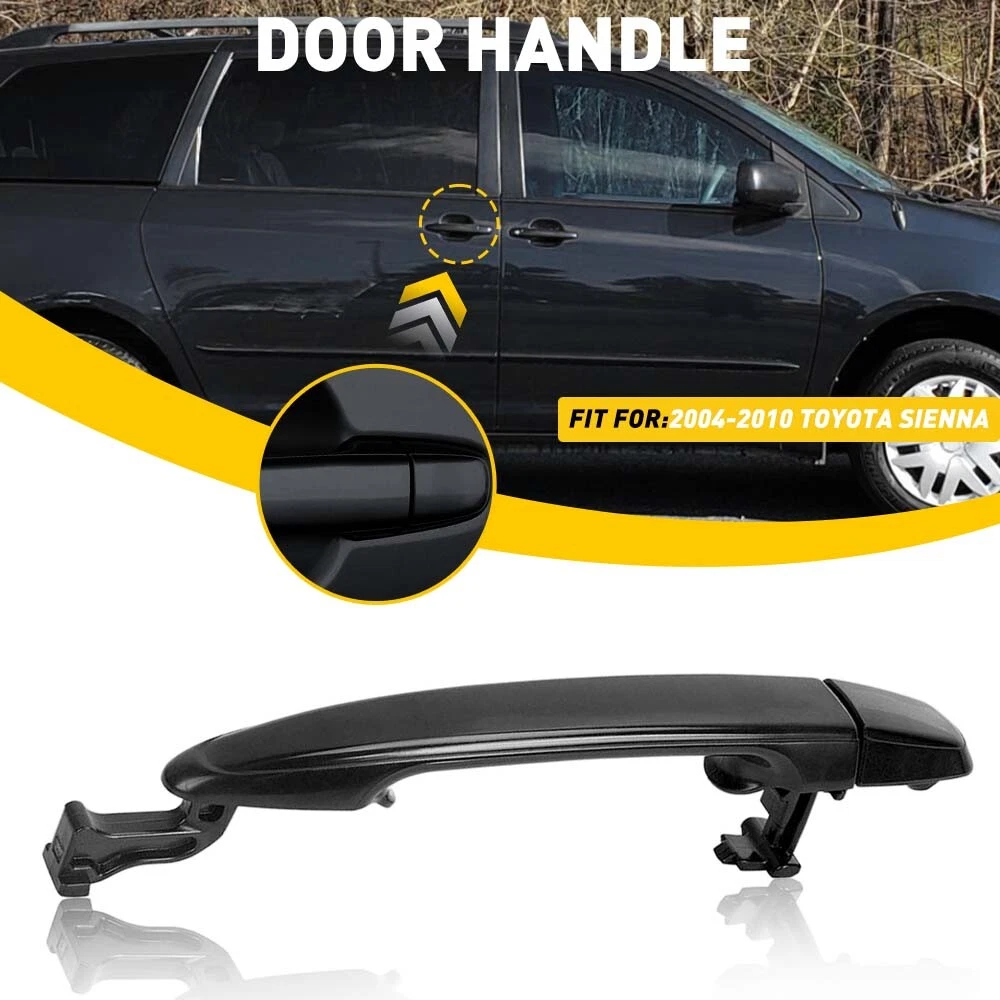 Rear Sliding Door Handle Passenger or Driver Side BL For Toyota Sienna 2004-2010