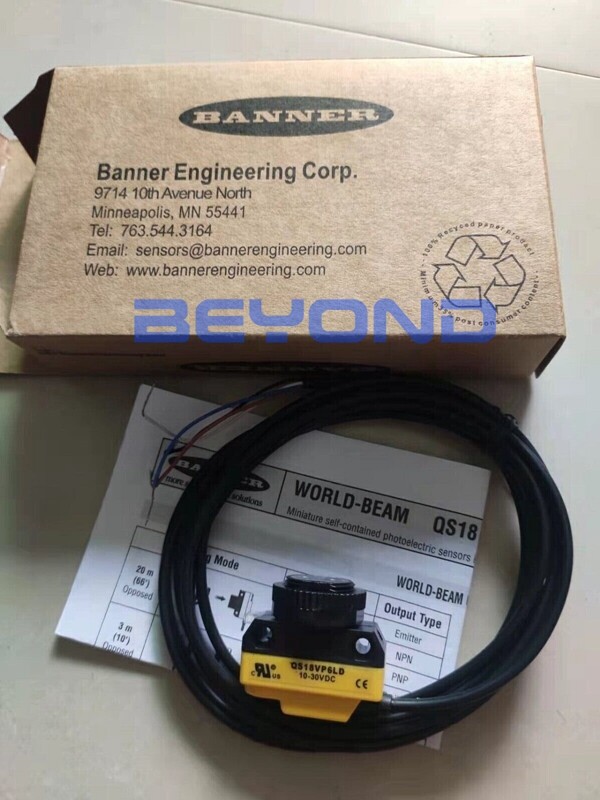 1PC NEW FOR BANNER photoelectric switch sensor replace QS18VP6LD