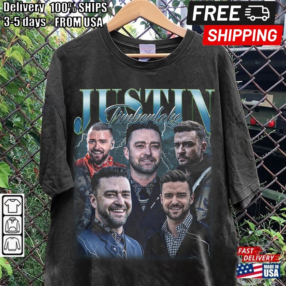 Classic Justin Timberlake 2024 New Popular Men S-5XL Tee