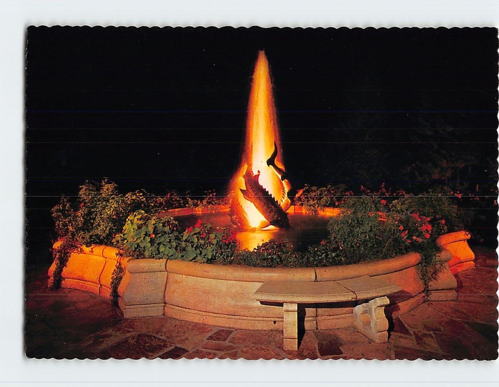 Postcard The Butchart Gardens Victoria British Columbia Canada