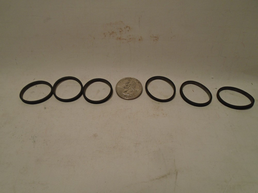 8 Original American Flyer S Gauge Pulmor Tires To Fit Steam Engines