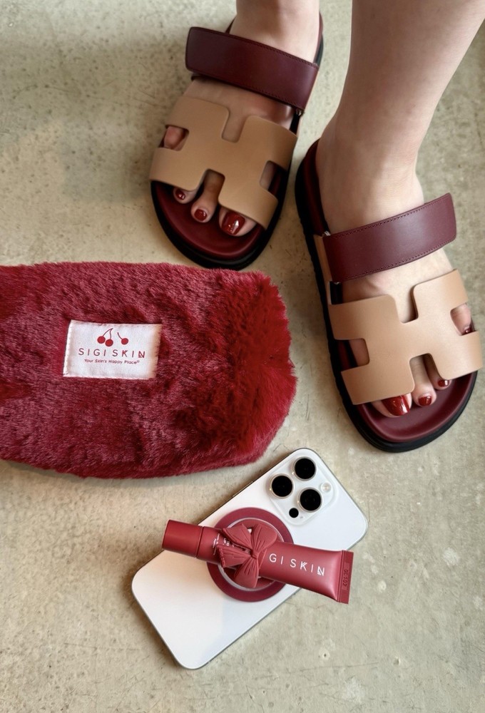 Hermes Chypre Luxury Leather Sandals for Women