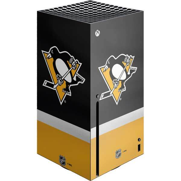 NHL Pittsburgh Penguins Xbox Series X Console Skin - Pittsburgh Penguins Jersey