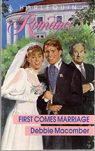 First Comes Marriage (EasyRead - Paperback, by Debbie Macomber - Acceptable