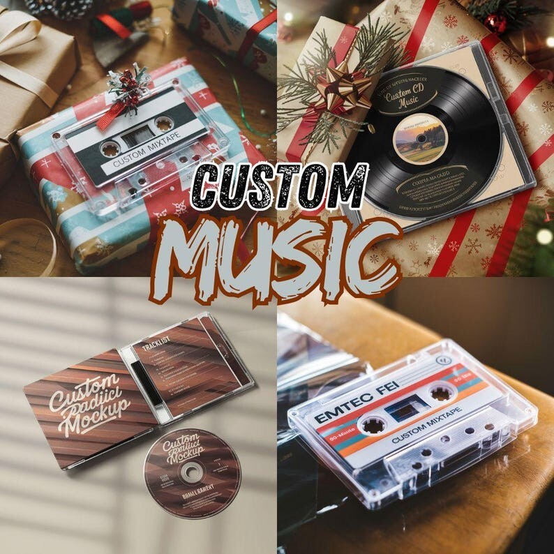 Graduation Music CD – Custom Playlist Gift for Friend or Classmate