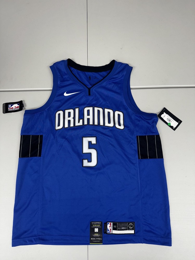 Nike Orlando Magic Paolo Banchero #5 Statement Jersey Size XL 52 $120 NWT Blue