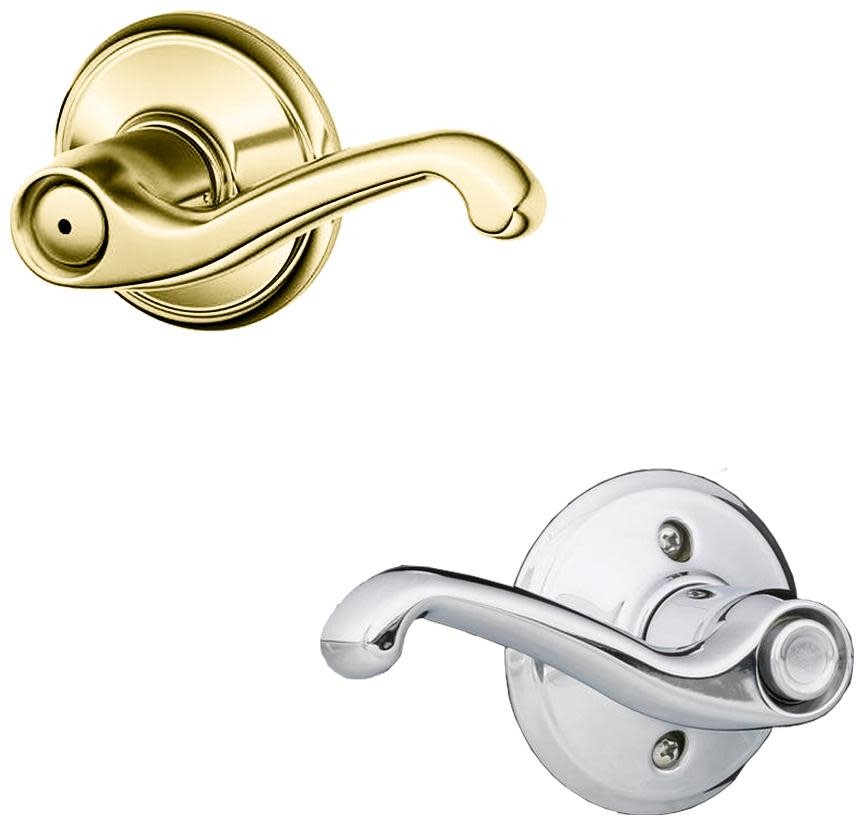 Schlage F40-FLA-RH Flair Right Hand Privacy Lever Door Hardware