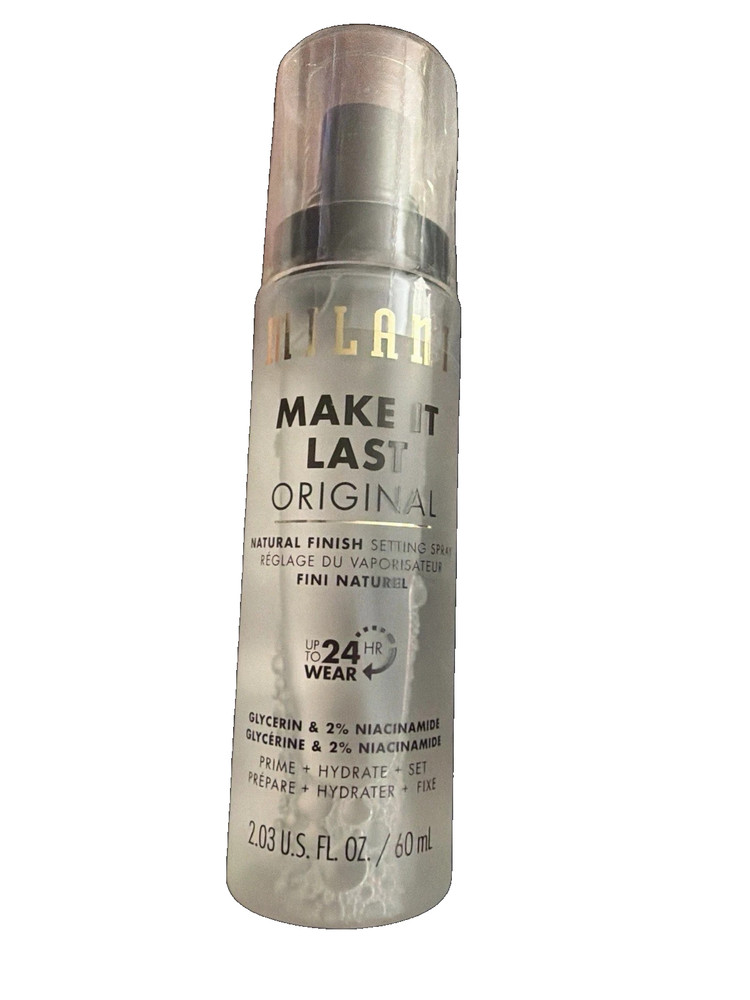 Milani Make It Last Original Setting Spray Prime Hydrate Set 2.03 Oz Sealed