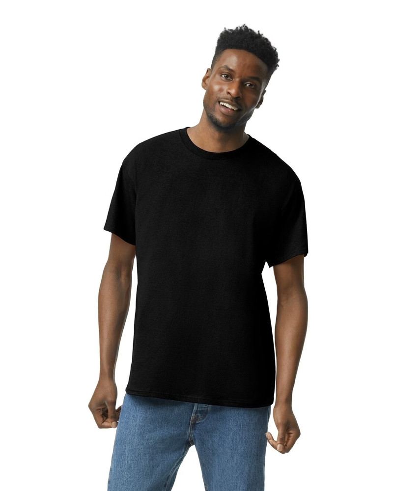 Brand New Gildan 100% Cotton Black T Shirt Size Small Free Shipping