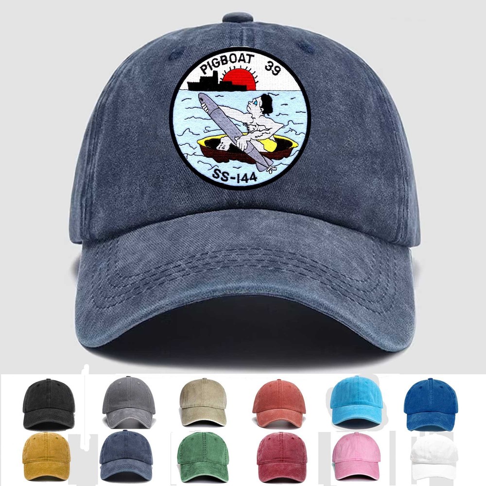 Custom Personalization Embroidered Hat SS-144 S-39, Veteran Cap, Trucker Hat