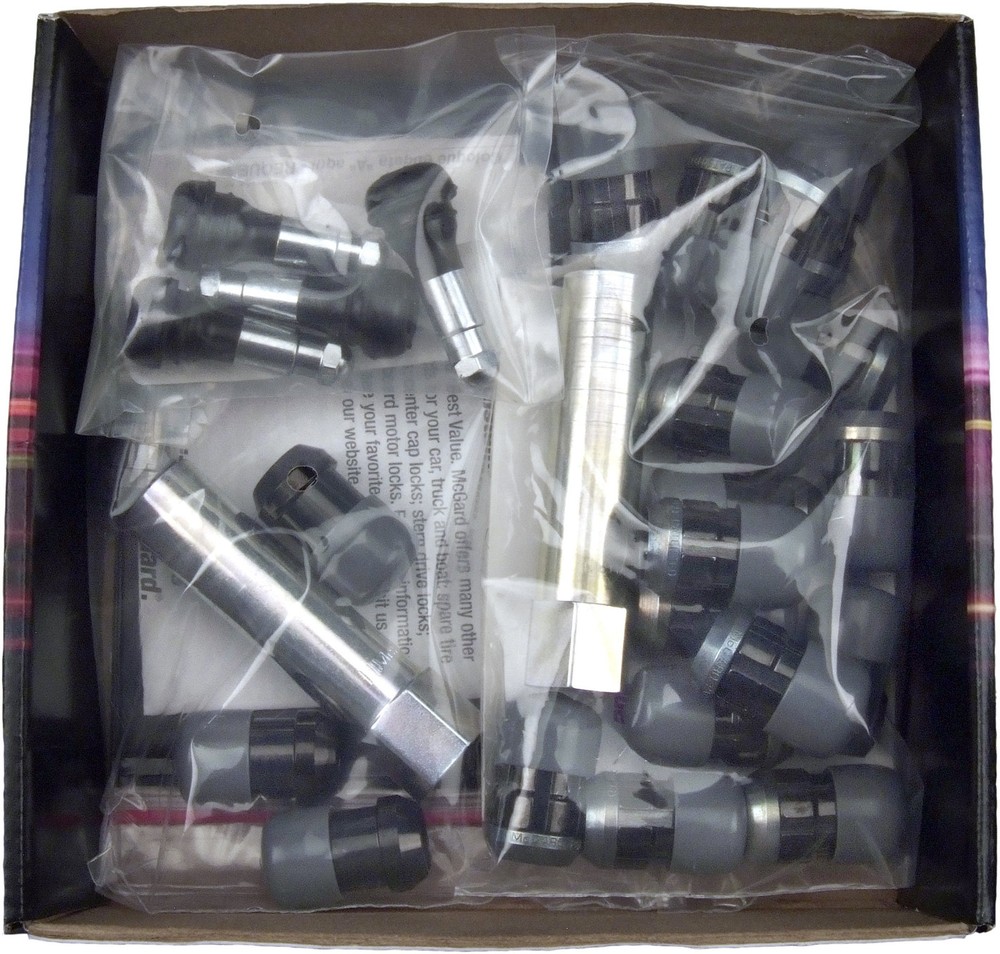 65554BK Black SplineDrive Wheel Installation Kit (M12 x 1.25 Thread Size) - f...