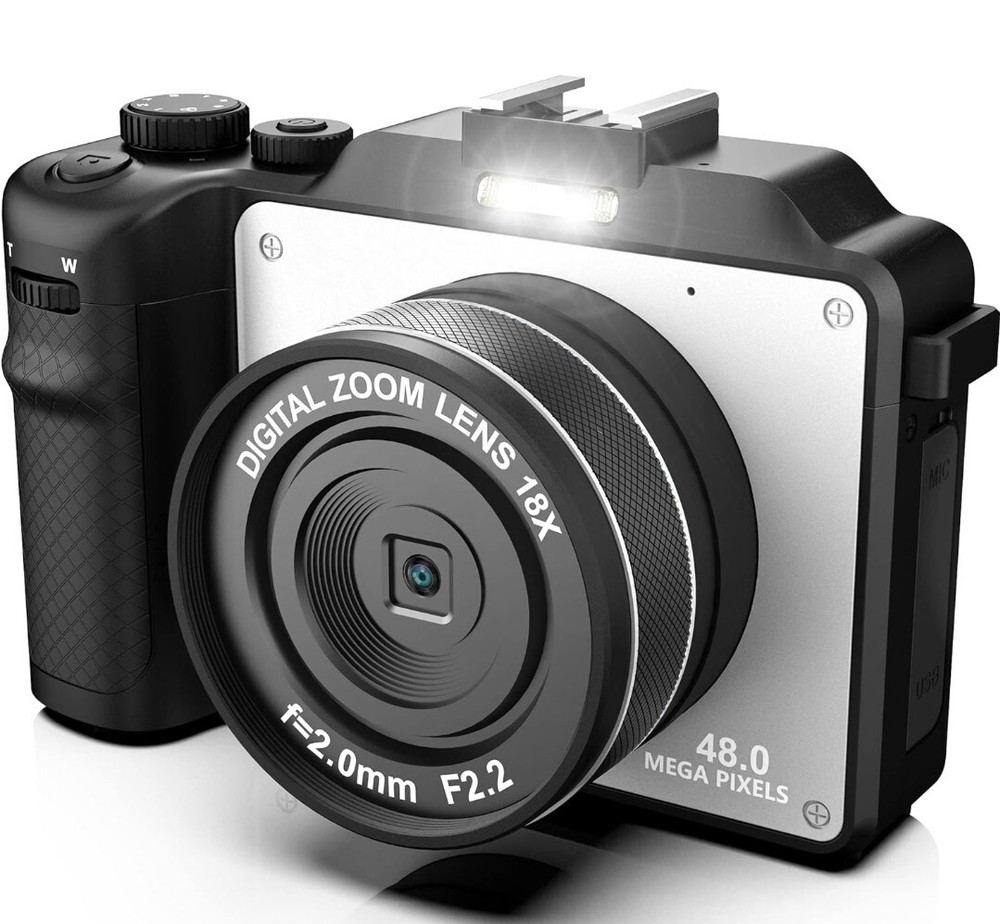 Digital Camera for Photography, 4K Vlog Camera READ