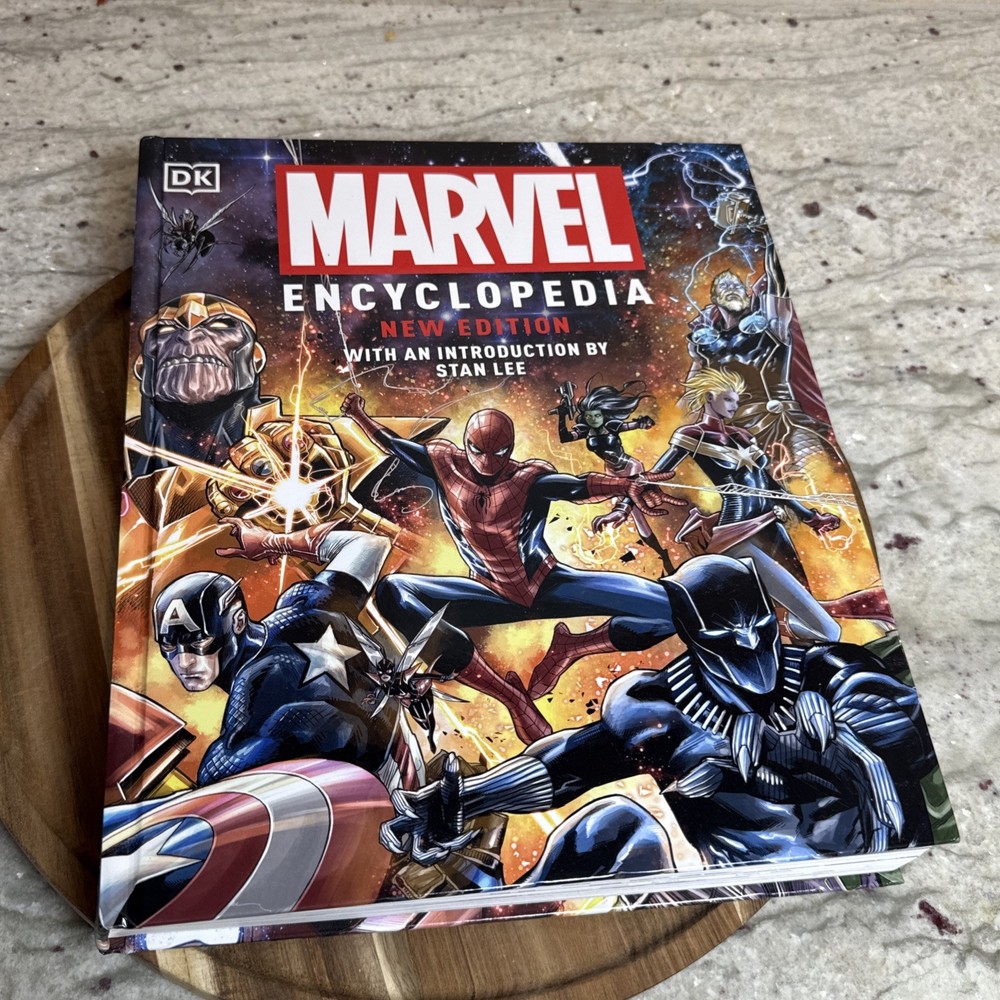 Marvel Encyclopedia, New Edition, Hardcover By DK, With Introduction By Stan Lee