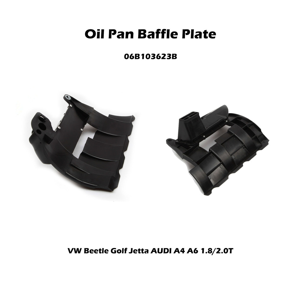 Oil Pan Restrictor Baffle Plate For VW Jetta Golf Passat Audi A4 A6 TT 1.8T 2.0