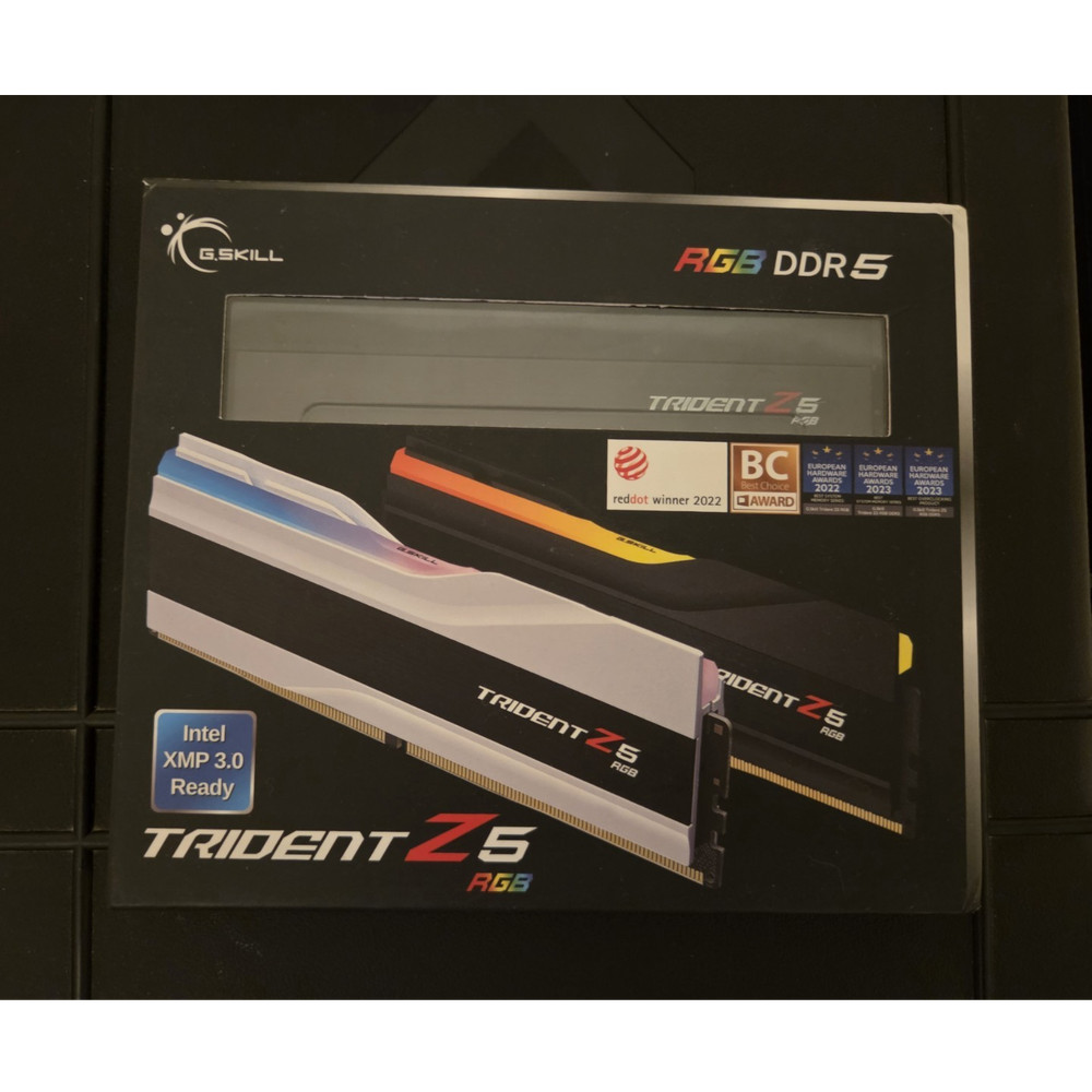 G.SKILL Trident Z5 RGB 32GB (2x16GB) DDR5-6000 288-Pin DIMM XMP 3.0