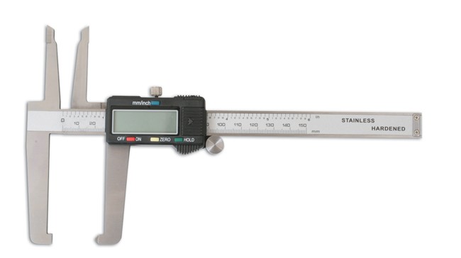 LASER 4584 Digital Brake Disc Vernier Caliper Stainless Steel 0-150mm LCD