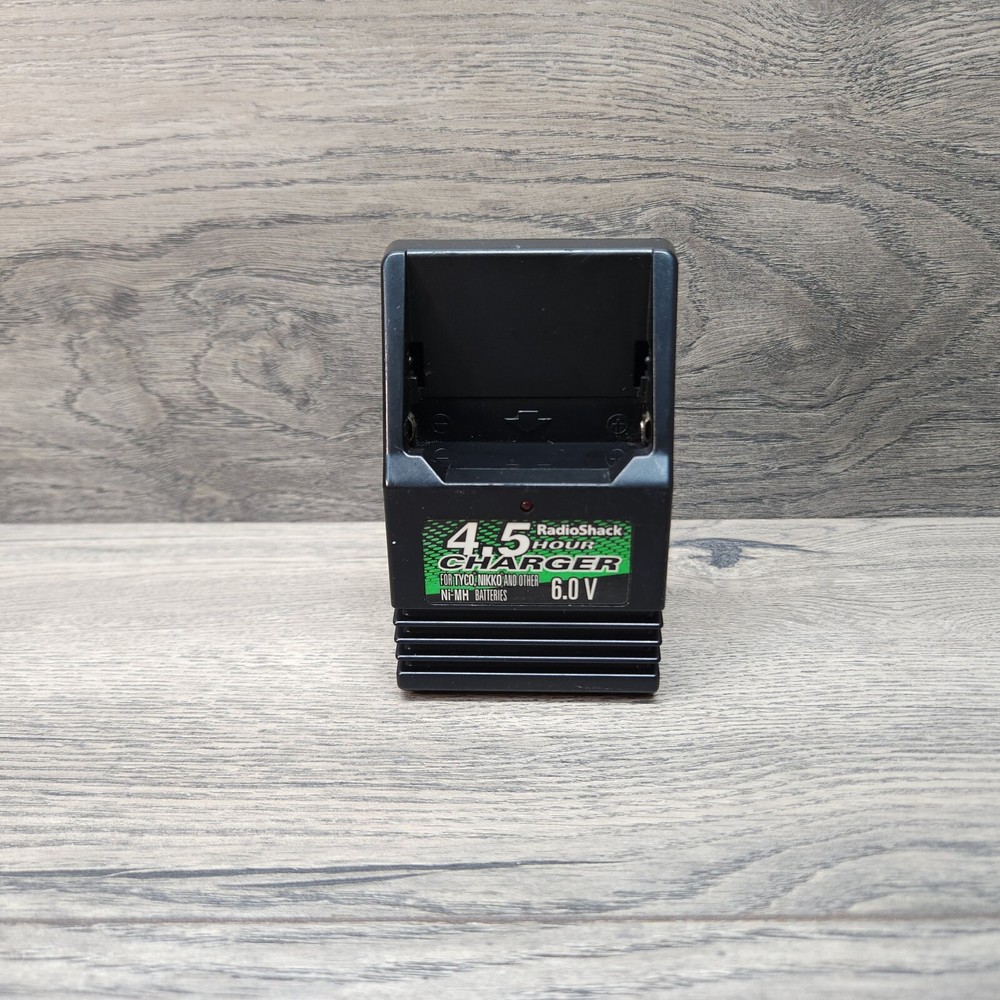 Radio Shack RC 6.0 Volt 6V Wall Charger NI-MH 4.5 hour 23-320A Tyco Nikko
