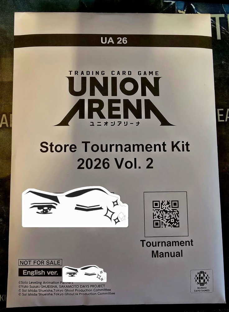 Union Arena Trading Card Game Store Tournament Kit 2026 Vol 2 New Sealed