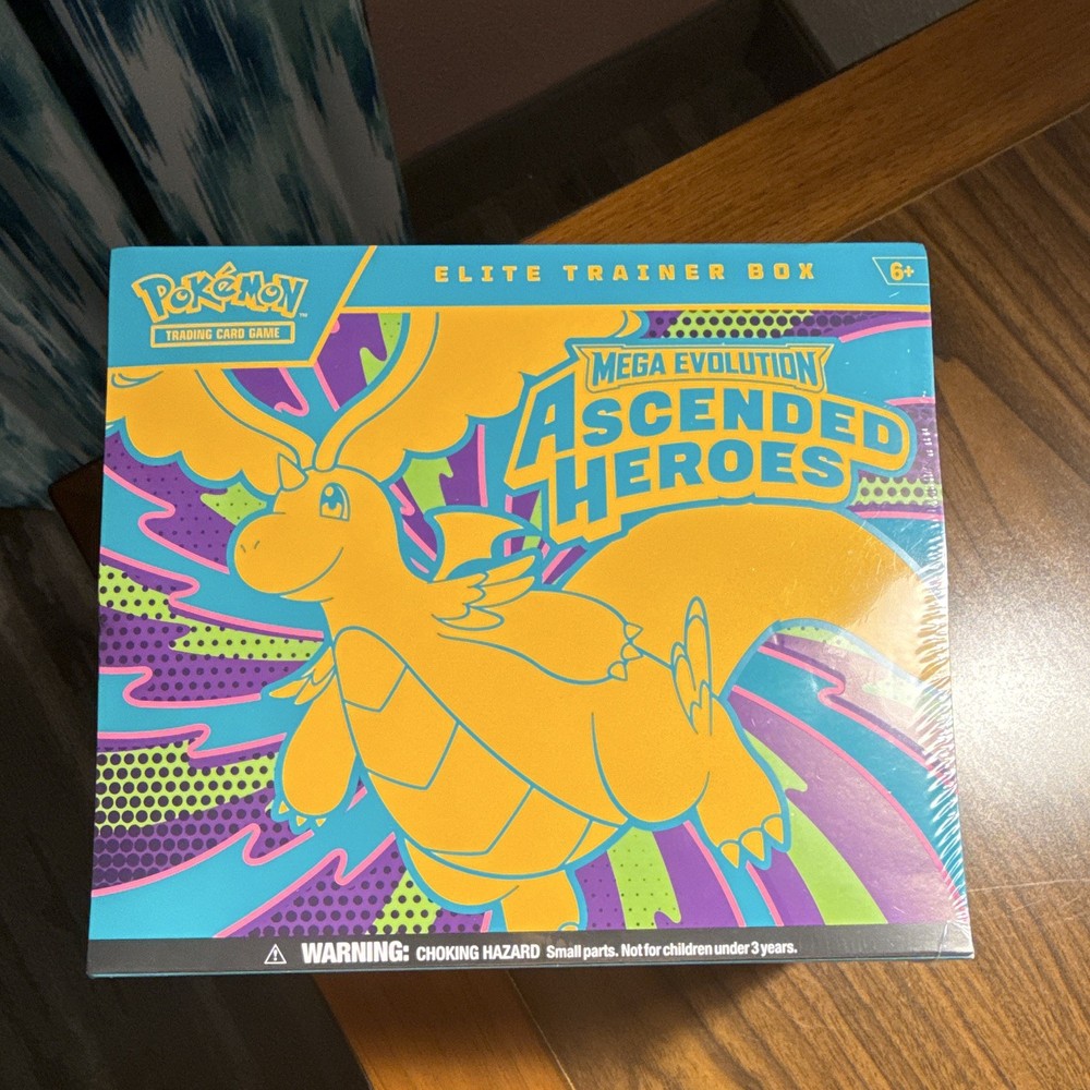 Pokémon Mega Evolution Ascended Heroes Elite Trainer Box TCG English