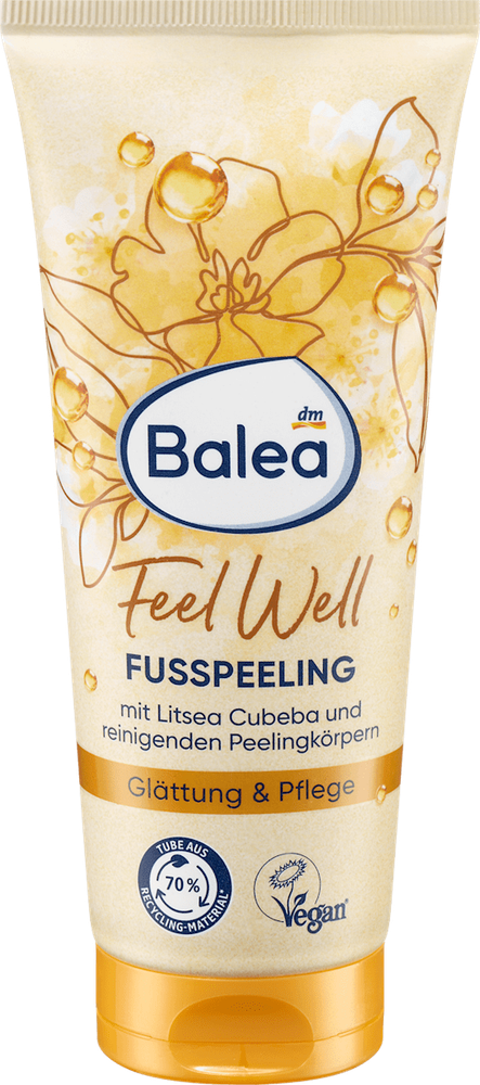 Balea Litsea Cubeba Scent Foot Peeling Mask 100ml