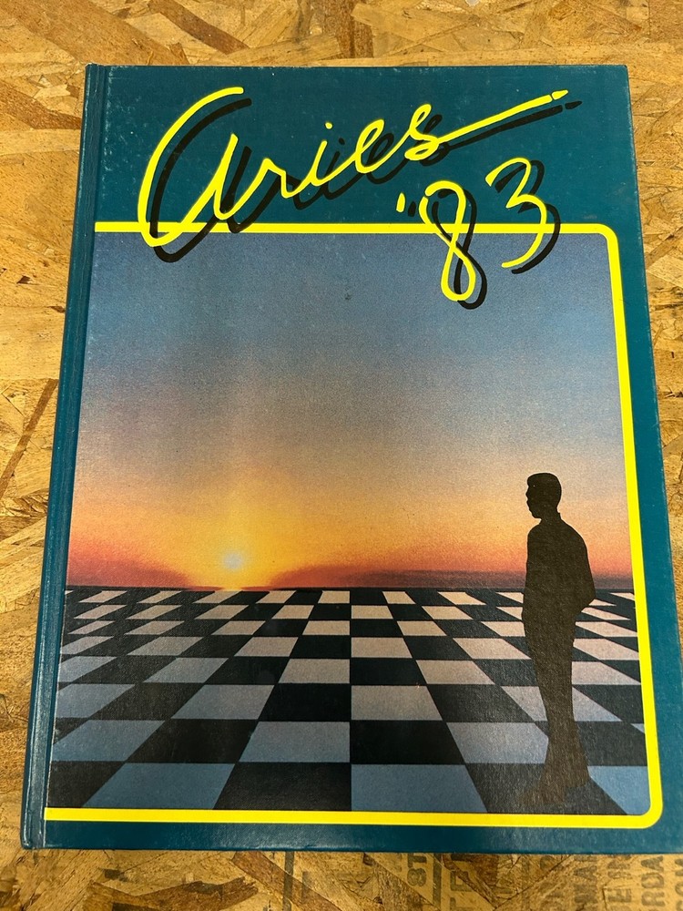 1983 MILLIKAN HIGH SCHOOL YEARBOOK 'ARIES' LONG BEACH, CALIFORNIA VINTAGE
